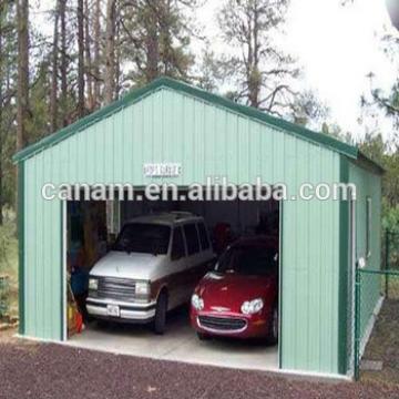 Prefabricated steel garage with CE certification