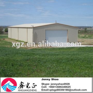 Large Low Cost Long Span China Metal Prefab Storage Shed