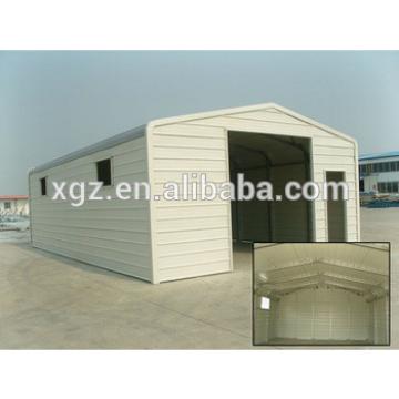 Simple personal steel portable garage for car