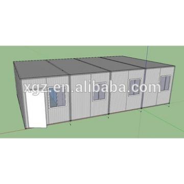 steel 20ft flat pack container house student home