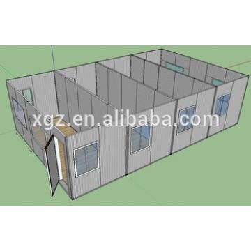 4 X 20feet steel structure moveable house for classroom