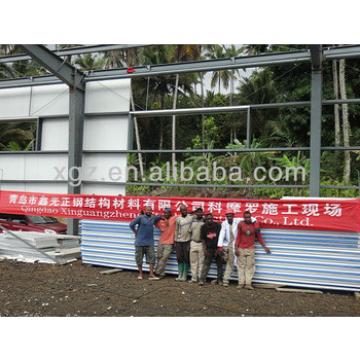 prefabricated steel frame sandwich panel house