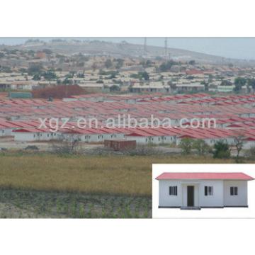 export angola temporary mobile prefabricated house