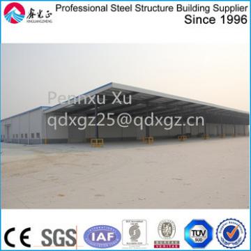long large span with big canopy Storage Logistic warehouse