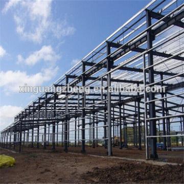 light prefabricated steel structure basketball court house/warehoue