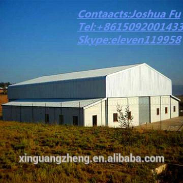 Low cost steel structure prefabricated barn for farm