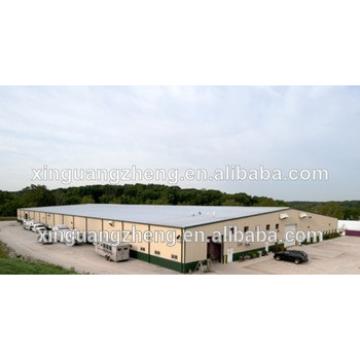 prefabricated steel structure greenhouse with sandwich panel