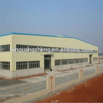 prefab light steel structure terminal warehouse/plant in China