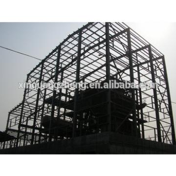 Prefab steel structure warehouse factory rent in china