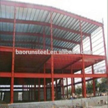 Bolts connected low cost prefabricated steel structure warehouse