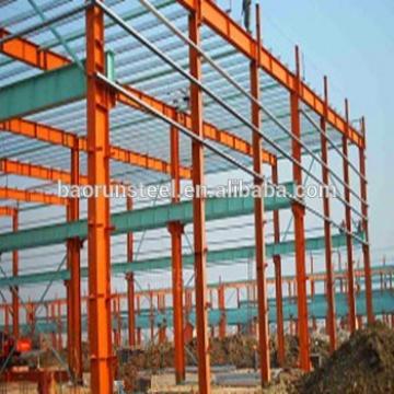 Export hot rooled and beam prefabricated steel structure warehouse for construction