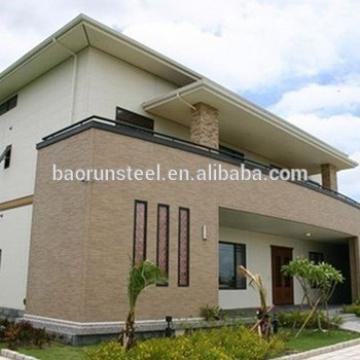 2015 Qingdao Baorun external designer fashion-design with low cost steel structure prefabricated K house