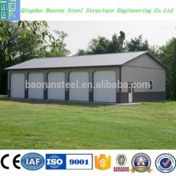 Low Price Prefab Steel Structure Car Garage