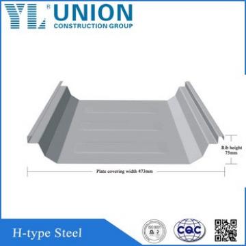 standing seam metal roofing/floor steel decking sheet