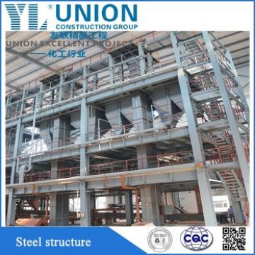 structure steel fabrication for school apartments