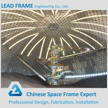 Light Space Frame Coal Storage Prefabricated Steel Building