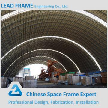 Prafabricated Steel Structure Space Frame Coal Minging Outdoor Storage Sheds