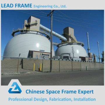 Prefabricated arch steel space frame roofing
