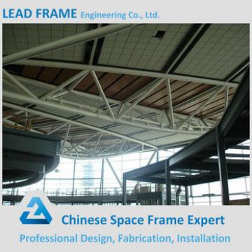 easy installation steel structure space frame for train station