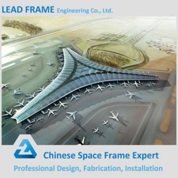 Large Span Prefabricated Airport Terminal Roof Truss Structure