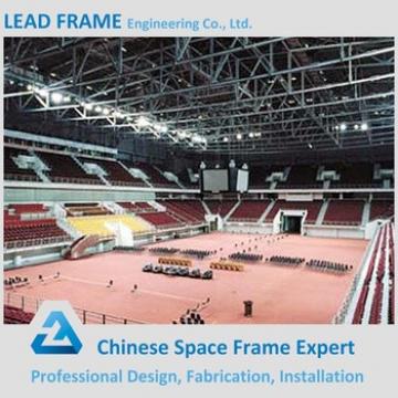 Customized Steel Space Frame Ball Joint Structure Prefabricated Stadium Roof Material