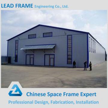 Low cost steel space grid frame structure for factory storage