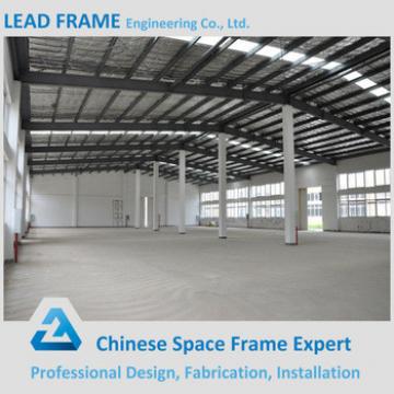 Fabricated Steel Metal Warehouse with Light Frame Roofing