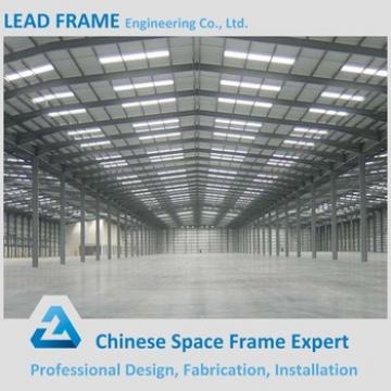 Steel Frame Prefabricated Factory Building with Steel Roof System