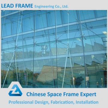 Prefab Double Wall Glass Sound Absorption Insulation Steel Glass Wall Prices