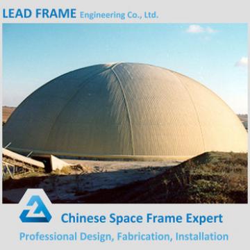 Galvanized Space Frame Dome Shed Roof Truss for Coal Storage