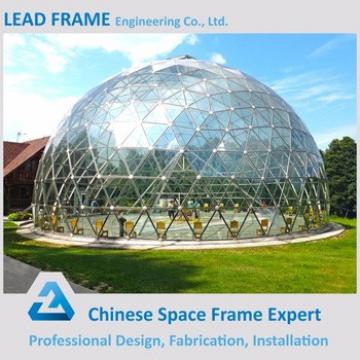 best design prefab large span steel dome structure