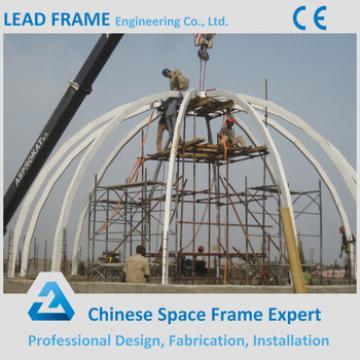 China manufacturer Steel Structure Prefabricate building glass dome