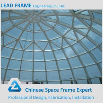 Large Size Steel Space Frame Structure Glass Dome Cover
