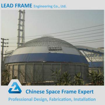 Light gauge steel frame structure dome storage building