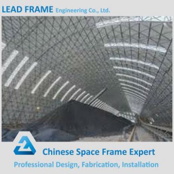 long span steel structure quotation sample for barrel coal storage