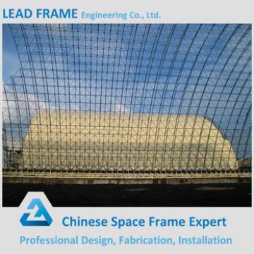 Xuzhou Exporters Steel Space Frame Roof Coal Stockyard Shed