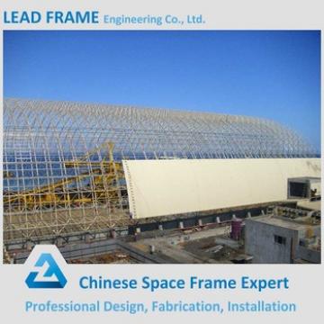Space Frame Bulk Storage for Pulverized Coal System