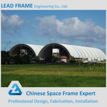 Outdoor Prefab Light Steel Frame Longitudinal Coal Storage Shed