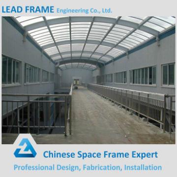 Curved Roof Steel Truss For Warehouse Steel Structure Building