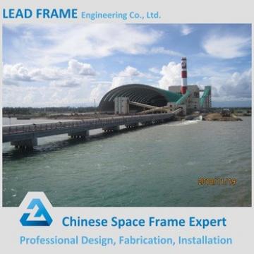 Prefabricated steel building Space Frame Structure coal power plant for sale