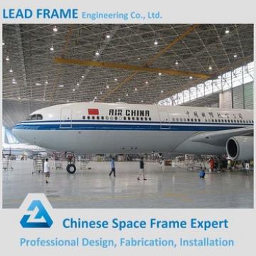 Prefab Long Span Space Frame System Steel Structure Hangar