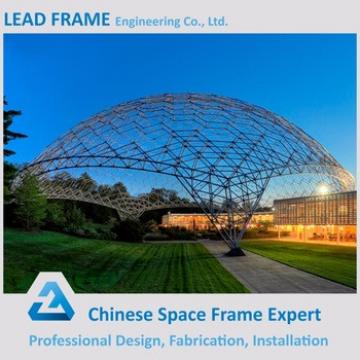 good quality fast installation metal space frame dome structure