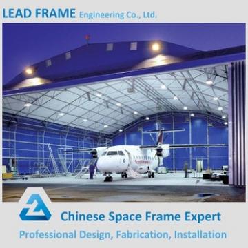 Prefabricated steel airplane hangar from China supplier