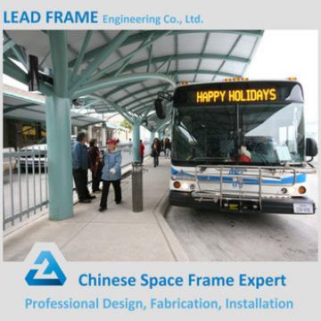 Customized Metal Construction Frame Bus Stop Shelter