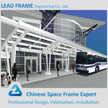 Light Weight Q235/Q345 Prefabricated Bus Shelters
