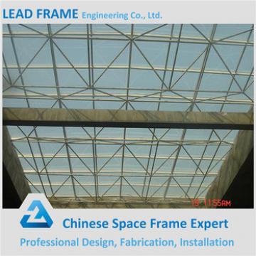 Dome Shape Space Frame Dome Skylight For Church Auditorium