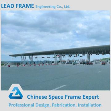 Prefabricated Steel Roof Frame Toll Gate