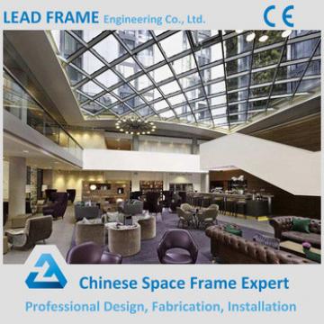 Bule Color Steel Structure Glass Dome Roof Skylight With CE&amp;CCC