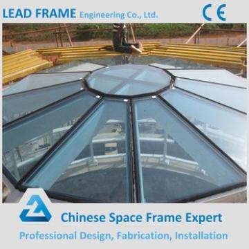 Hollow Laminated Tempered Clear Glass Roof Dome With High Standard
