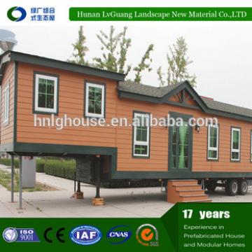Cheap ready made wooden house 3D prefabricated home